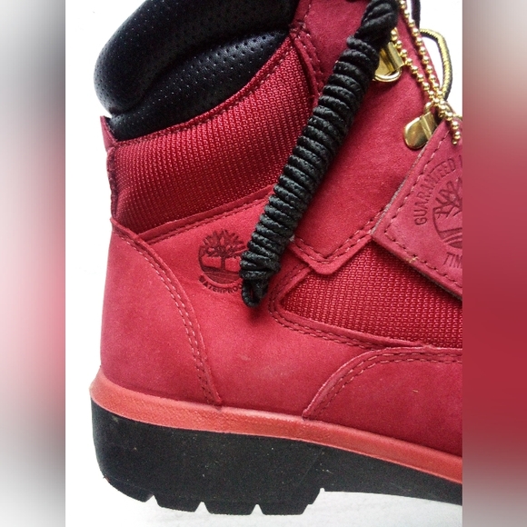 Timberland (Jimmy Jazz Exclusive Edition) Suede Leather 6in Boots Men's 11 Red - Picture 6 of 16